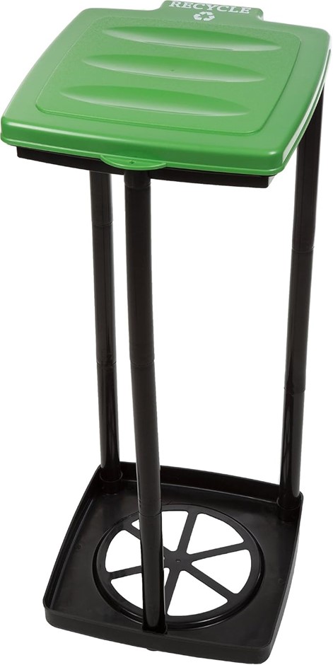 Portable Trash Bag Holder-Collapsible Trashcan for Garbage-Indoor/Outdoor U