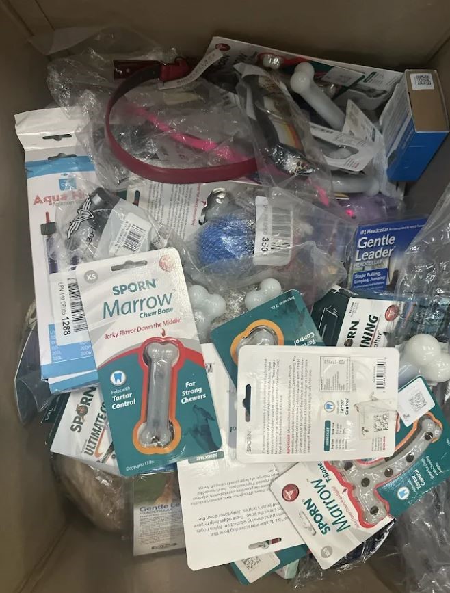 Full box assorted pet supply