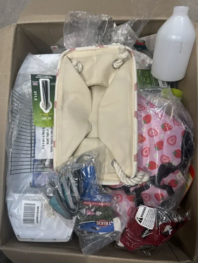 Full box assorted pet supply