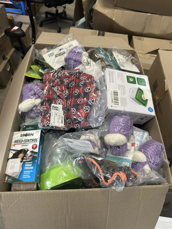 Full box assorted pet supply