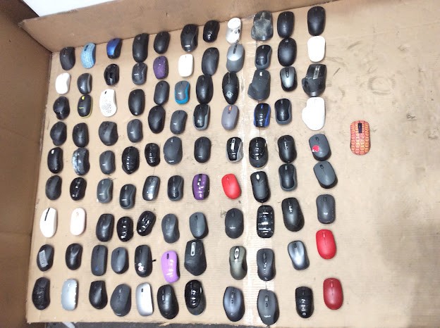 Logitech/HP Mixed Brand and Model Wireless Mouse (Lot of 100)