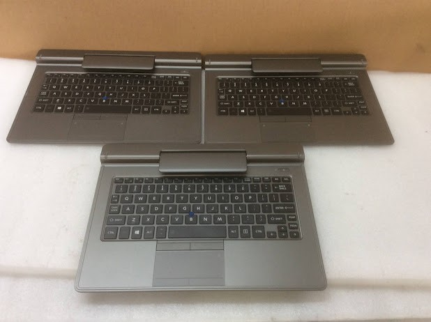Toshiba YD016472H/YD018519H/YD018538H Keyboard Dock (Lot of 3)