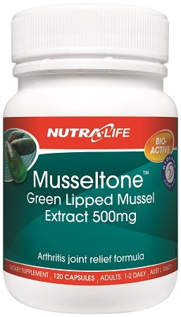 Nutra Life Musseltone 500mg Capsules - 1