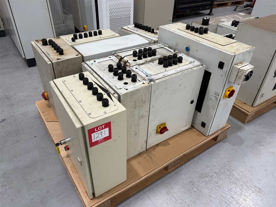 9 x Assorted Electrical Control Cabinets