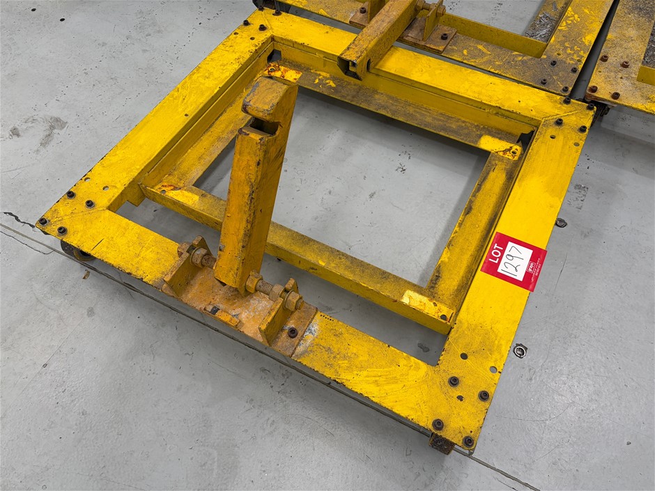 5 x Mild Steel Trolleys with Heavy Duty Castors