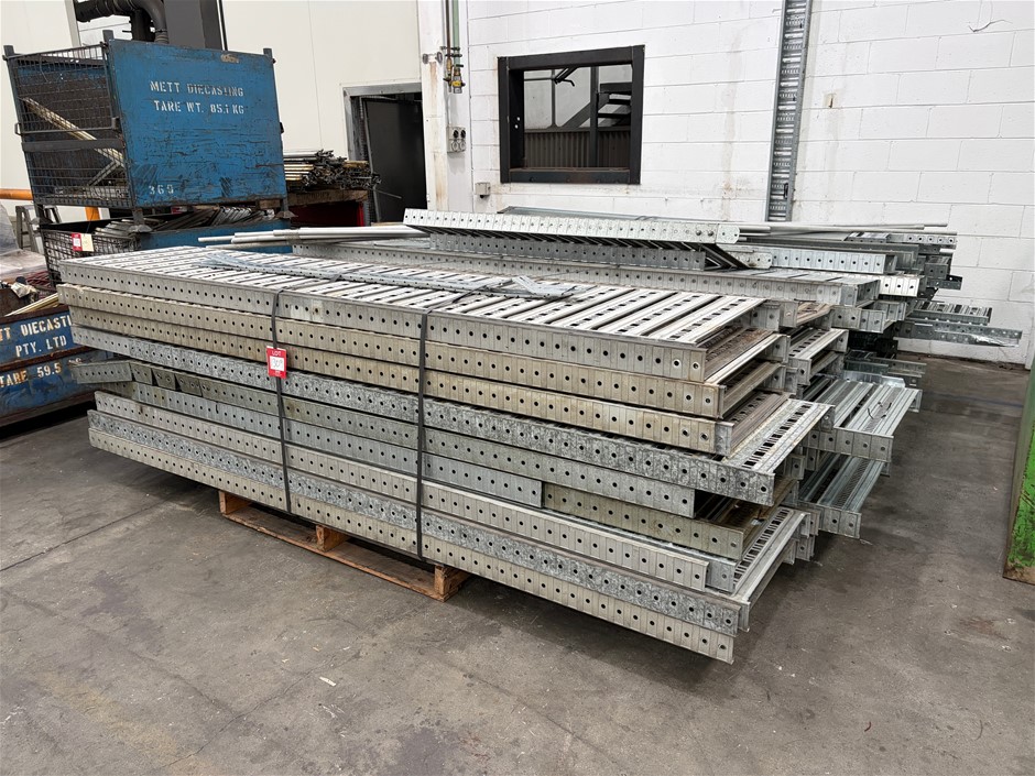 3 x Pallets of Galvanised Steel Cable Trays