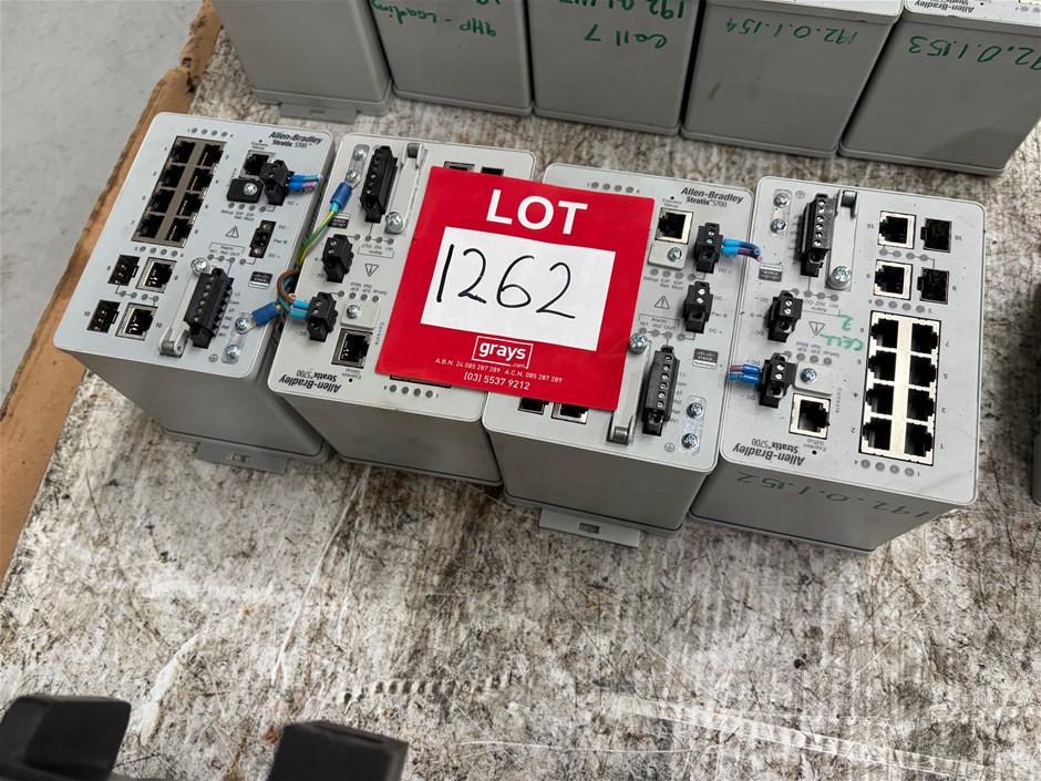 4x Allen Bradley Stratix 5700 Managed Switch