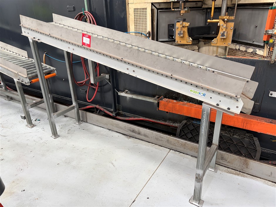 2x Easyroll Roller Conveyors;