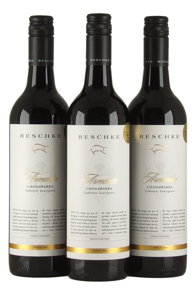 Reschke Armenta Cabernet Sauvignon 2014 (3x 750mL), Coonawarra