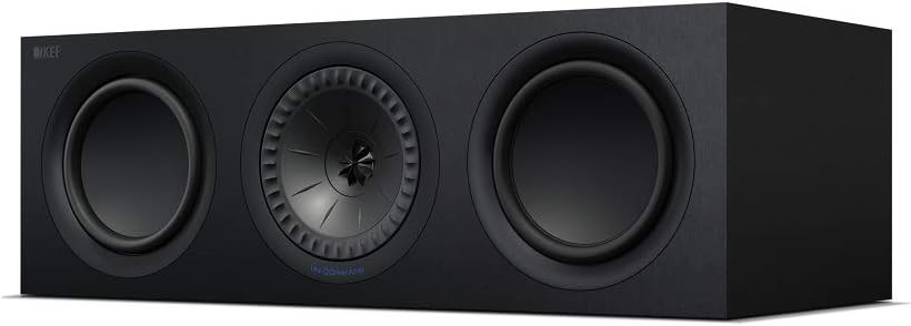 KEF Q650c Center Channel Speaker - Black  Buyers Note - Discount Freight Ra