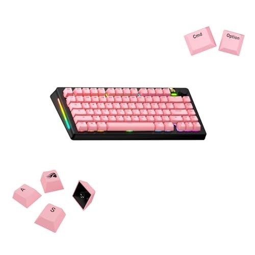 GLORIOUS Gaming - GPBT Basics (PBT Keycaps), Potion Pink, No Fade Dye-Subli