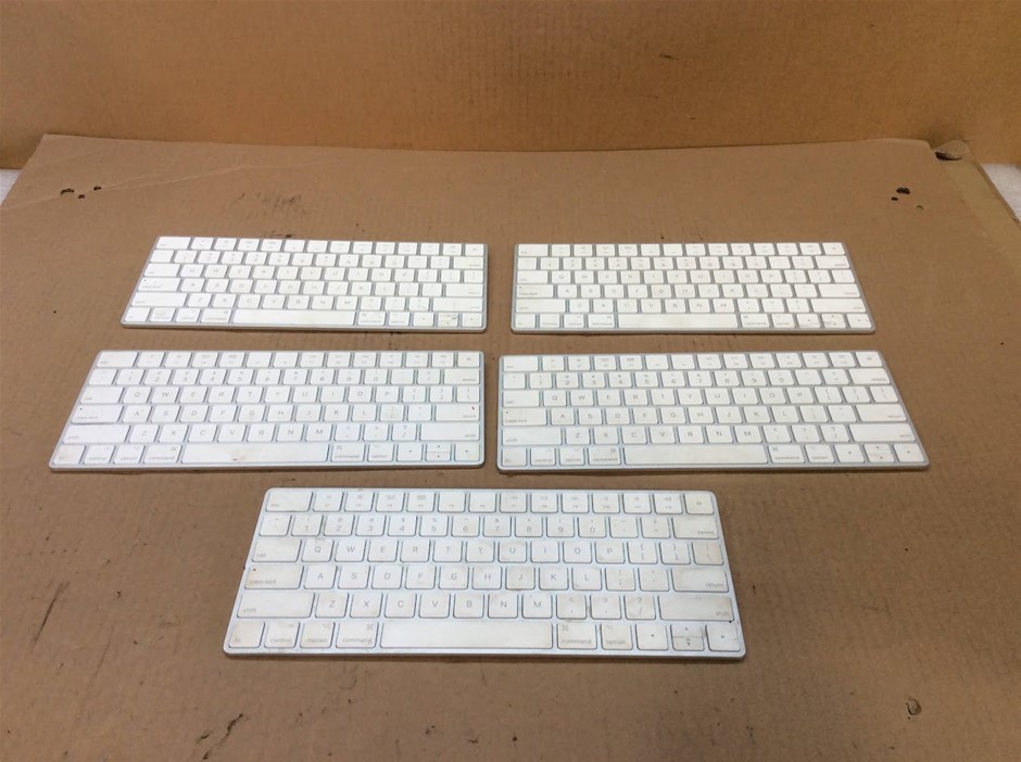 Apple A1644Magic Keyboards (Lot of 5)