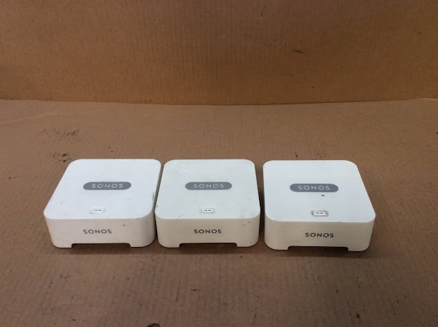 Sonos BRIDGE BR000 Wireless Audio Bridge (Lot of 3)