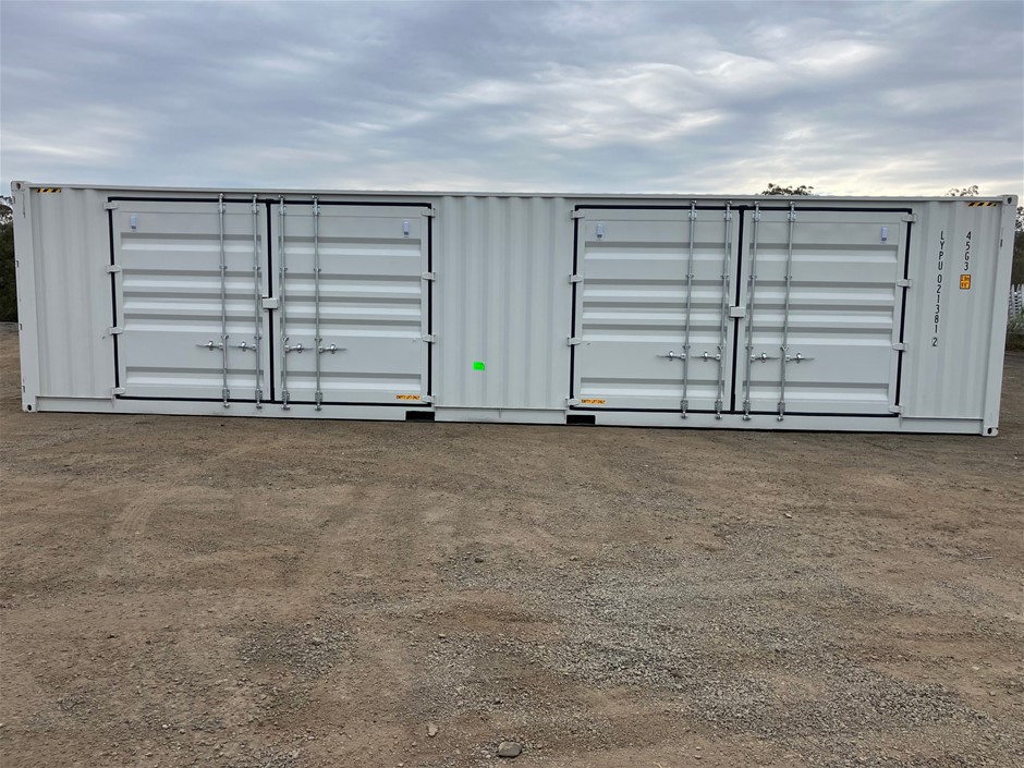 No Reserve 40ft 2 Door Container -Darwin (Unused),