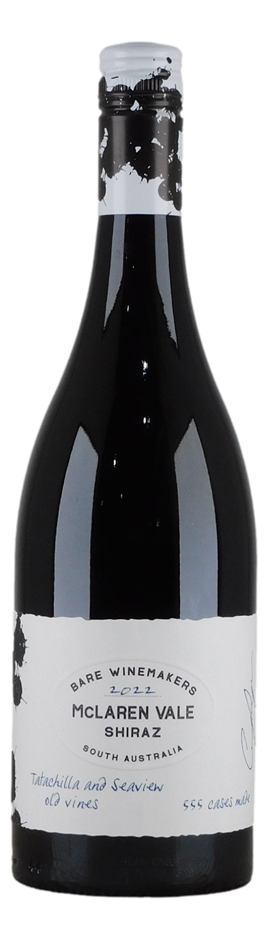 Bare Winemakers Shiraz 2022 (6x 750mL), McLaren Vale.