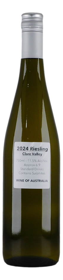 Cleanskin Riesling 2024 (6x 750mL), Clare Valley.