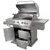 6 Burner Stainless Steel Euro-Grille BBQ