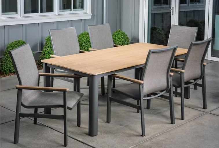 SUNVILLA Sara Sling Dining 7 Piece Set.