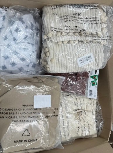 Assorted Box of Table Cloths, Linen etc (As pictured). NB: Items may not b