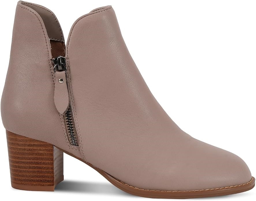 Nude Footwear Women's Stella Ankle Boots, Nude 41