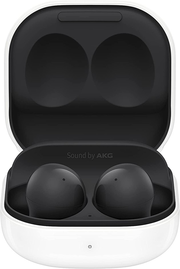 SAMSUNG Galaxy Buds 2, Black/ Graphite, SM-R177NZKAASA. NB: missing cable a
