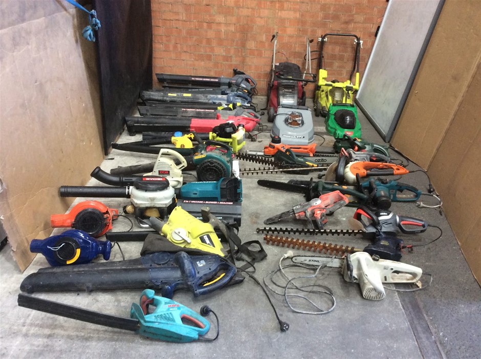 Mixed Brand Garden Power Tools