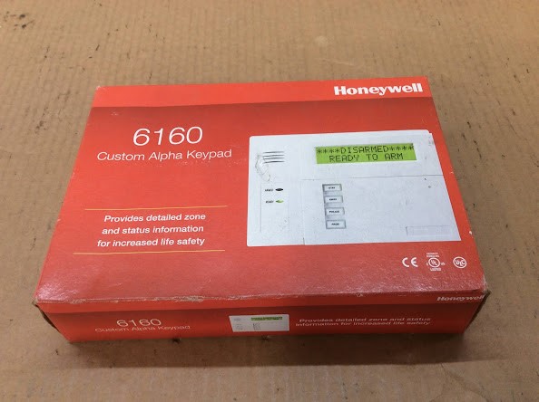 Honeywell 6160 Custom Alpha Keypad - New