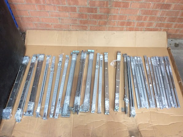 Mix Brand and Model Rack Mounting Rail Kits (Lot of 30)