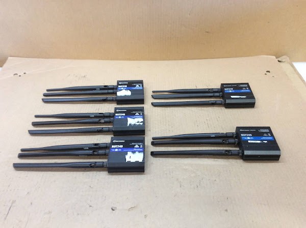 Teltonika RUT240 RUT24004A00D Mixed Model 4G LTE Cellular Router (Lot of 5)