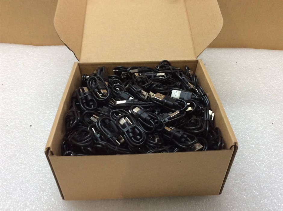 Generic USB-A to USB-C Cables - New (Lot of 200)