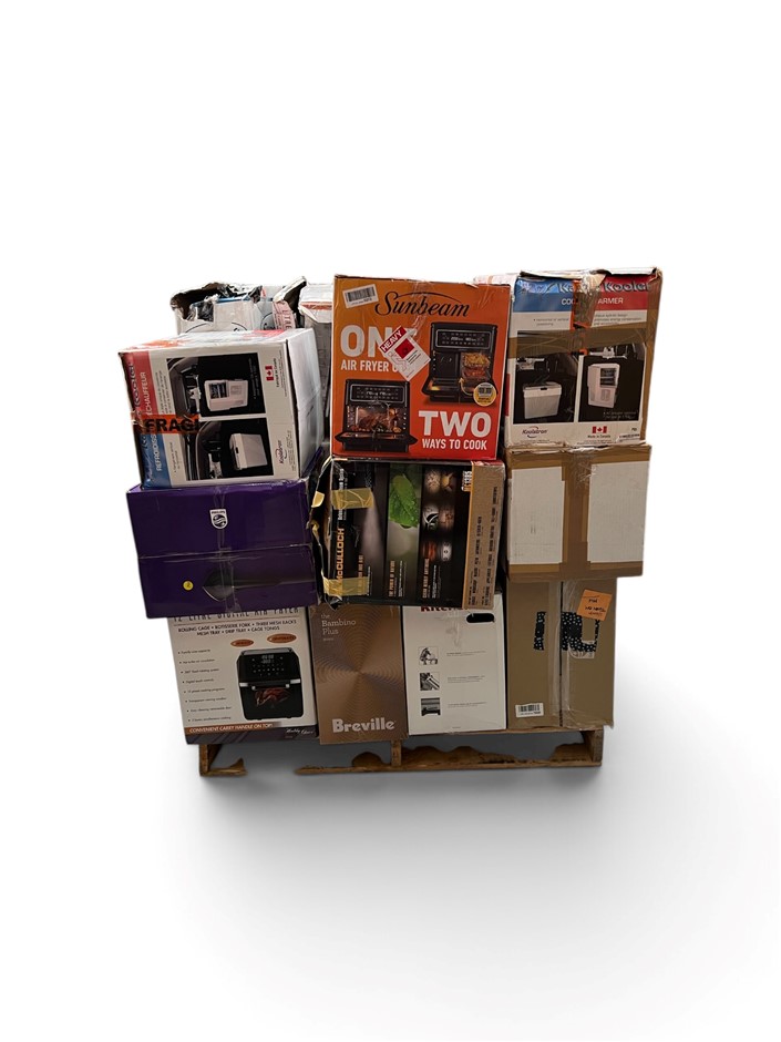 25 x Returned Assorted Kitchen and Home Appliances, Please refer to photos