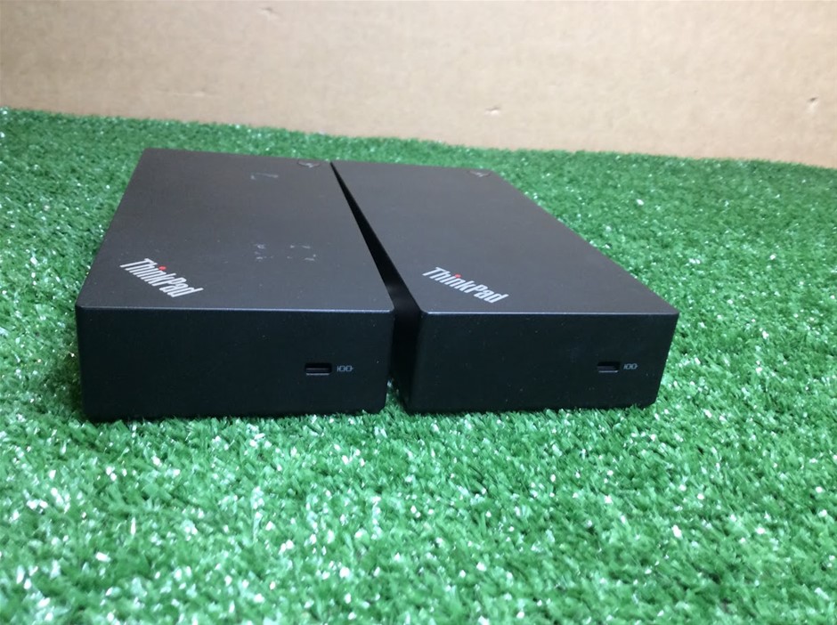 Lenovo DK1633 ThinkPad USB-C Dock (Lot of 2)