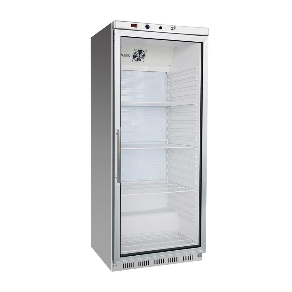 <p>Stainless Steel Glass Single Door Fridge</p>