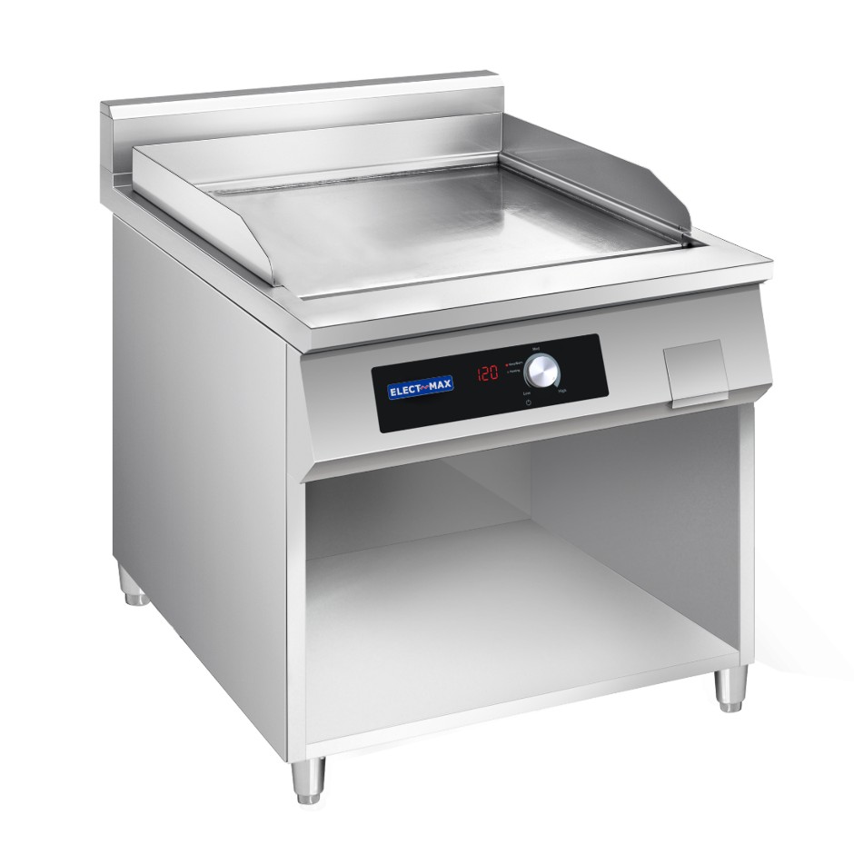 <p>Induction Griddle with Splashback on Stand</p>