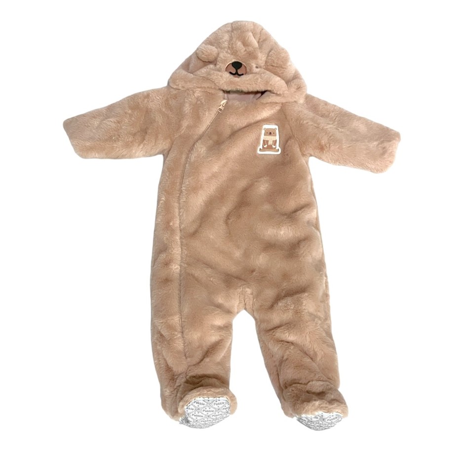 PEKKLE Baby's 1pc Onesie, Size 6M (00), Bear. Buyers Note - Discount Freig