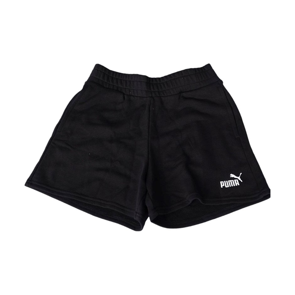 PUMA Women's ESS 4" Shorts, Size XL, 68% Cotton, Black (01), 183618. Buyer