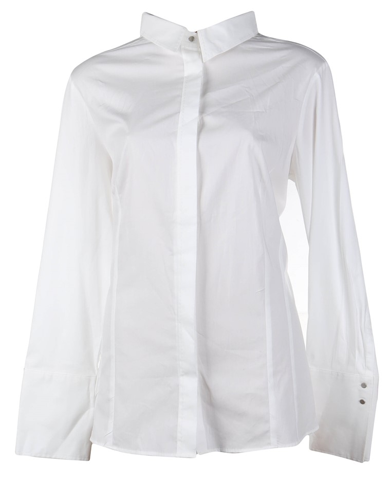 STUDIO.W Women's Shirt Dress. Size 12, White. RRP: $59.95. Buyers Note - D