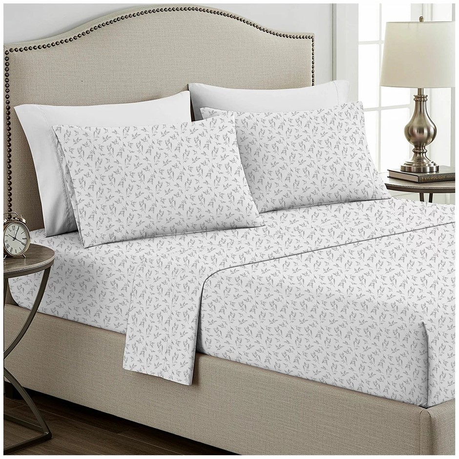 BOUTIQUE LIVING Cotton Flannel Sheet Set King Single 3 Piece Lagoon. NB: No