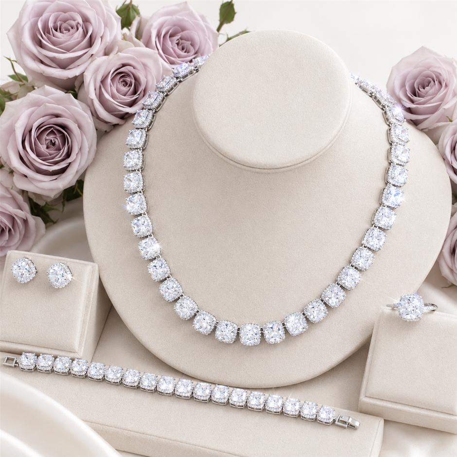 Luve Jewellery - AAA+ Cubic Zirconia Jewellery Sets