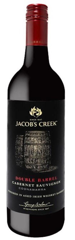Jacobs Creek Double Barrel Cabernet Sauv 2024 (6 x 750mL), SA.  Buy Now.