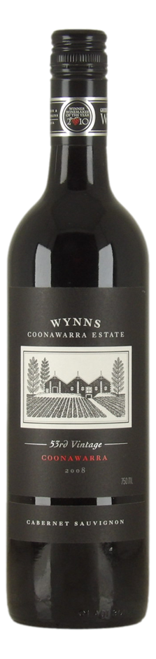 Wynns Coonawarra Estate Cabernet Sauvignon 2008 (1x 750mL) SA
