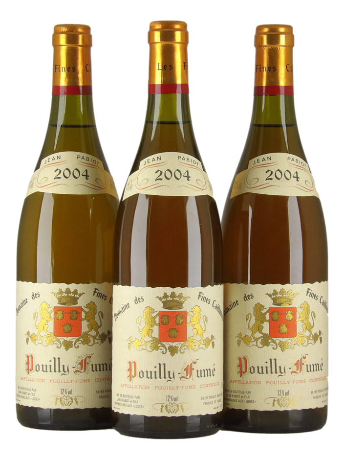 Jean Pabiot Pouilly Fume Domaine des Fines Caillottes 2004 (3x 750mL)