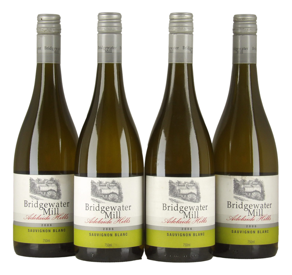 Petaluma Bridgewater Mill Sauvignon Blanc 2006 (4x 750mL) Adelaide Hills