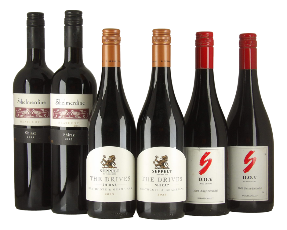 Mixed Shiraz Pack (6x 750mL) Multi Region