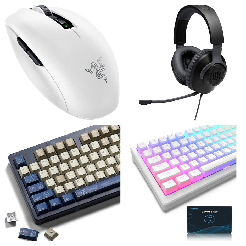 4 x Gaming Accessories. 1 x RAZER Orochi V2 Mobile Wireless Gaming Mouse. 1