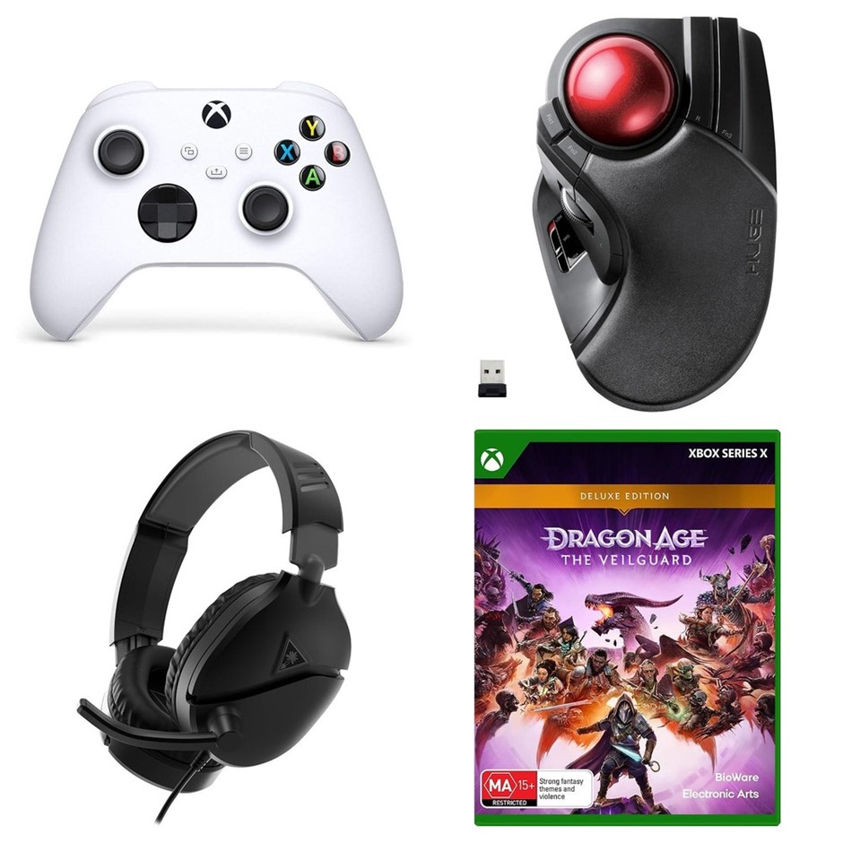 4 x Gaming Accessories. 1 x XBOX Series X/S Wireless Controller. 1 x ELECOM