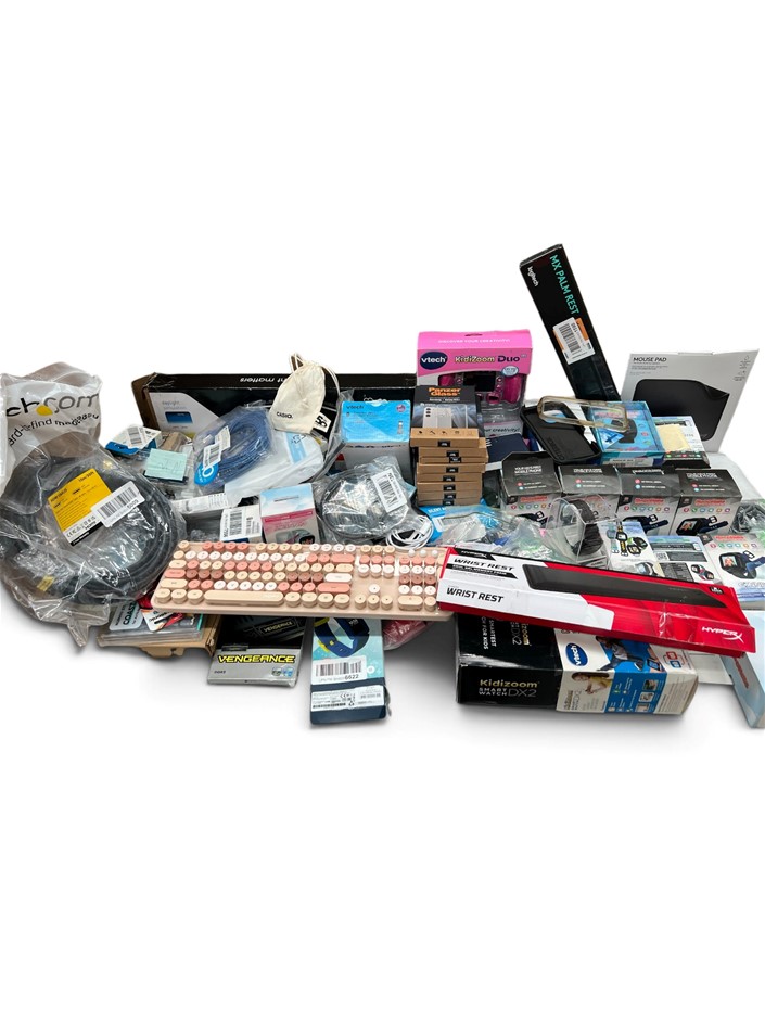 Assorted Electronics & Accessories. (Big Box) NB: Products Are Untested/Con