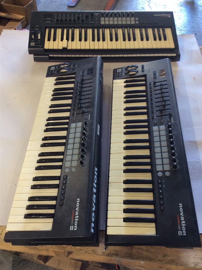 Novation Launchkey 49 MIDI Keyboard Controller (Lot of 6)