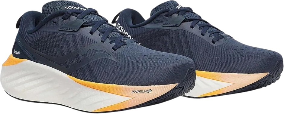 Saucony Women's Triumph 22 Sneaker, Dusk/Peel, US 5