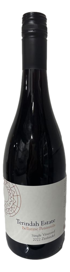 Terindah Estate Zinfandel 2022 (12x 750mL), VIC.